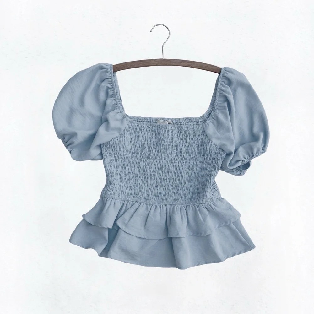 Altar’d State Ruched Top (S) - Picture 1 of 4